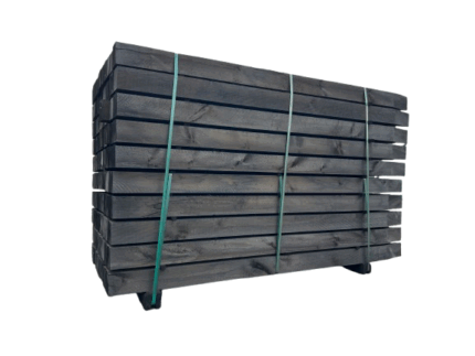 Dura² Vierkante Paal – 10×10×200 cm | Gepunt