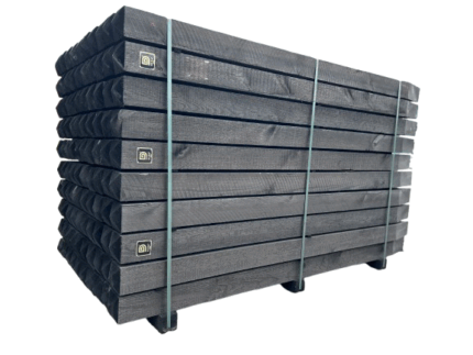 Dura² Vierkante Paal – 15×15×250 cm | Diamant | Gepunt