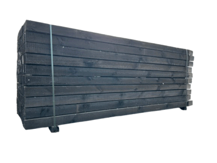 Dura² Vierkante Paal – 10×10×300 cm | Gepunt