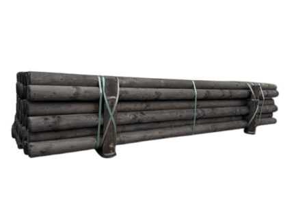 Dura² weidepaal – 300 m | Ø 10 cm | ongepunt